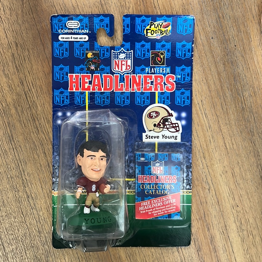 Corinthian 1996 NFL Headliners; Steve Young